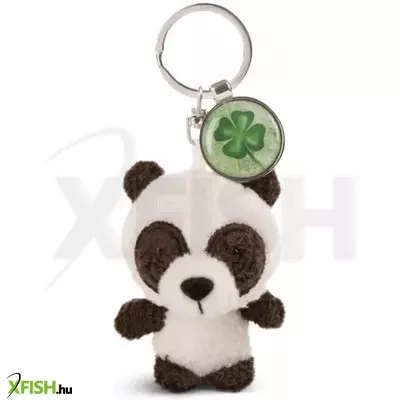 Nici: Panda kulcstartó szerencse medállal - 7 cm