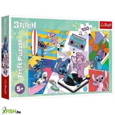 Trefl: Lilo&Stitch, Party time - 100 darabos puzzle
