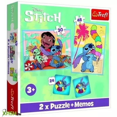 trefl: lilo&stitch puzzle és memória játék