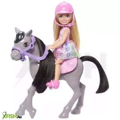Barbie: Chelsea baba és pónija játékszett