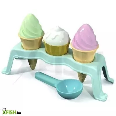 Fagyi és muffin homokozó készlet - többféle