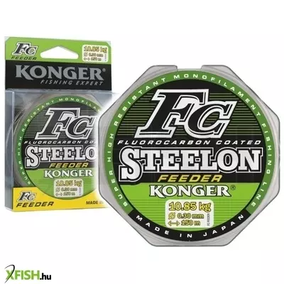 Konger Steelon Fc Monofil Feeder Zsinór 150m 0,16mm 3,95Kg