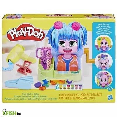 play-doh: fodrász szalon gyurmaszett
