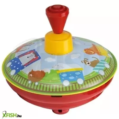 Lena: Vonat mintájú fém búgócsiga - 13 cm