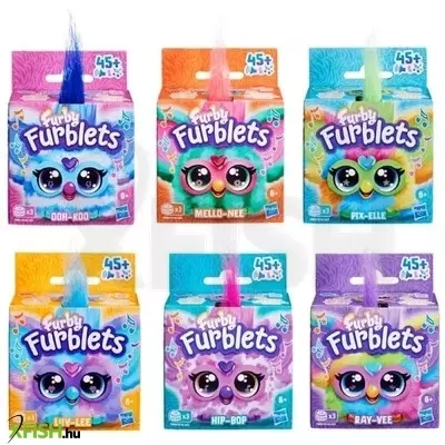 Furby Furblets interaktív plüssfigura - többféle