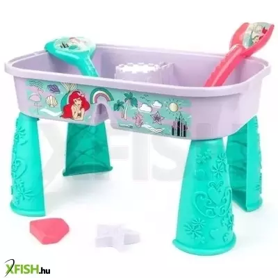 Disney hercegnők: Ariel vizes homokozó asztalka kiegészítőkkel