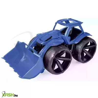 Wader: Maximus rakodó lapáttal - Kék, 68 cm