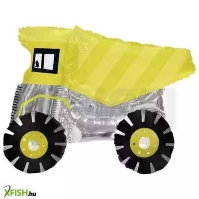 Dömper fólia lufi, sárga - 63 x 35 x 44 cm