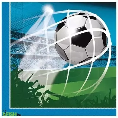 Foci mintás szalvéta - 20 db-os, 33 x 33 cm