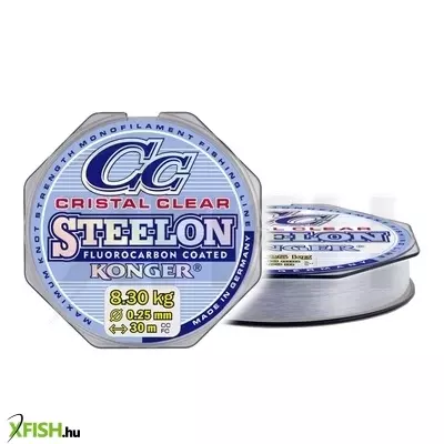Konger Steelon Cc Cristal Clear Monofil Horgász Zsinór 150m 0.20mm 5.80Kg
