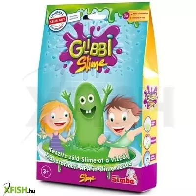 Glibbi: Slime fürdő – zöld