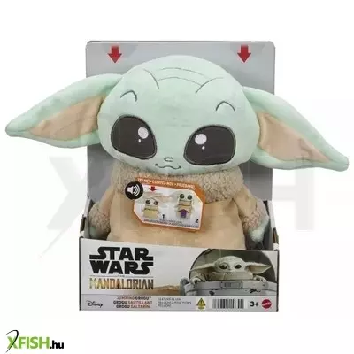 Star Wars: Ugráló Grogu plüssfigura