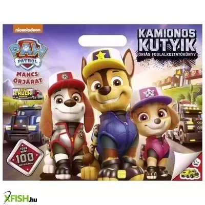 Mancs őrjárat: Kamionos kutyik - Óriás foglalkoztatókönyv