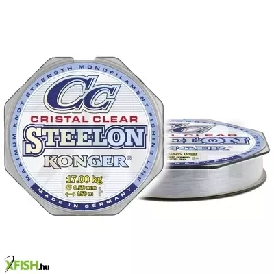 Konger Steelon Cc Cristal Clear Monofil Zsinór 100m 0,14mm 3,35Kg