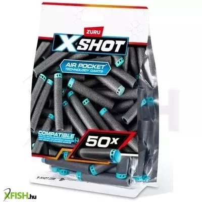 X-Shot: Excel szivacslövedékek - 50 db-os