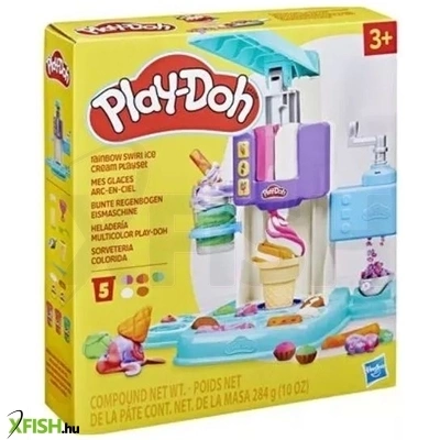 Play-Doh: Szivárványos fagylalt játékkészlet