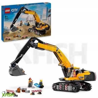 LEGO® City: Sárga markológép játék exkavátor 60420