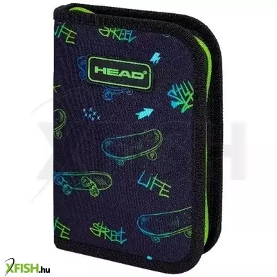 Head: Skate Lifestyle kihajtható tolltartó 2 klapnival, töltetlen