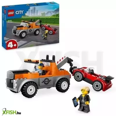 LEGO® CITY: Vontató és sportautószerviz 60435
