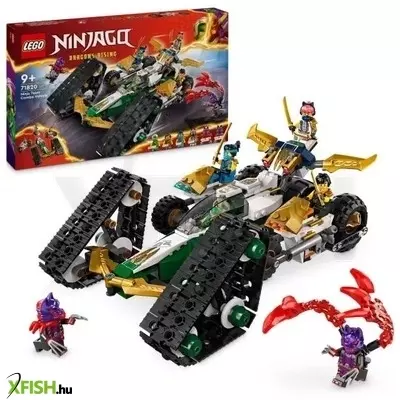 LEGO® NINJAGO®: A nindzsacsapat kombinálható járműve 71820