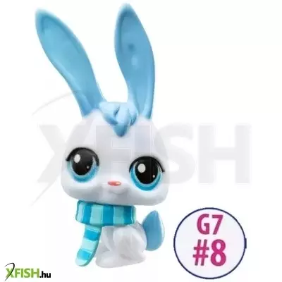 Littlest Pet Shop: Játékfigura #8 - Nyuszi
