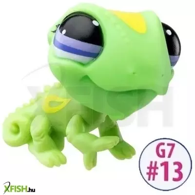 Littlest Pet Shop: Játékfigura #13 - Kaméleon