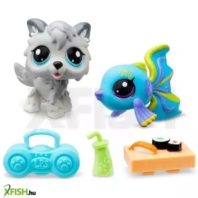 Littlest Pet Shop: Mennyei sushi figura szett - 2 darabos