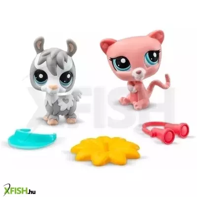 Littlest Pet Shop: Bújócska figura szett - 2 darabos