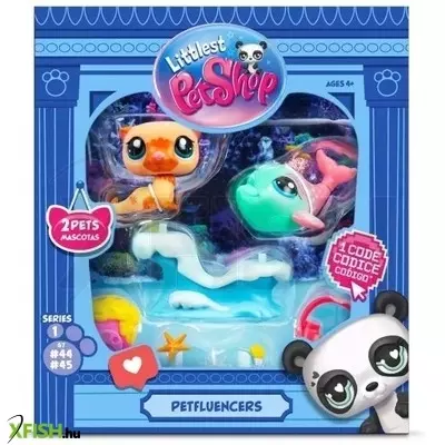 Littlest Pet Shop: Petfluencer szett - Víz alatti kaland - 2 darabos