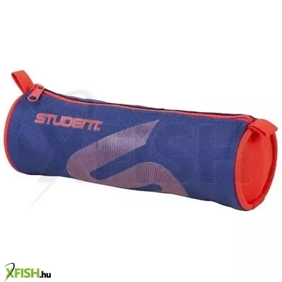 ICO Student: Sötétkék-piros bedobós tolltartó