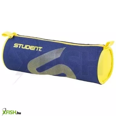 ICO Student: Sötétkék-sárga színű bedobós tolltartó