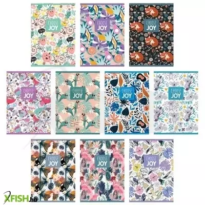 PD School: Choose Joy vonalas füzet - A5, többféle