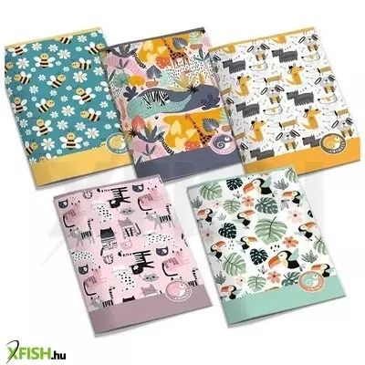 PD School: Animals sima füzet - A5, többféle