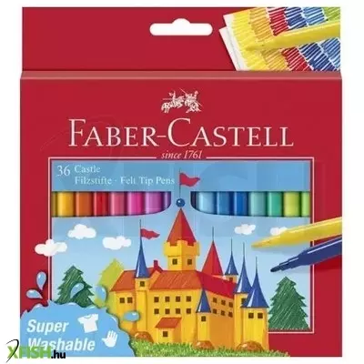 Faber-Castell: Castle filctoll szett - 36 db-os