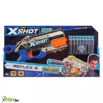 X-Shot: Reflex-6 szivacslövő pisztoly