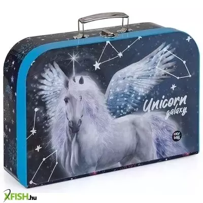 Pegazus: Tárolóbőrönd unikornis mintával, A4