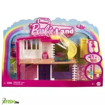 Barbie: Mini Barbie Land Ház - Kertvárosi álomház