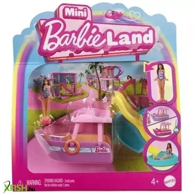 barbie: mini barbieland jármű - álom hajó