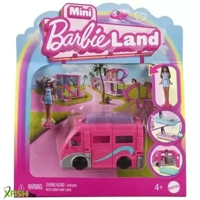 Barbie: Mini BarbieLand jármű - Álom lakóautó