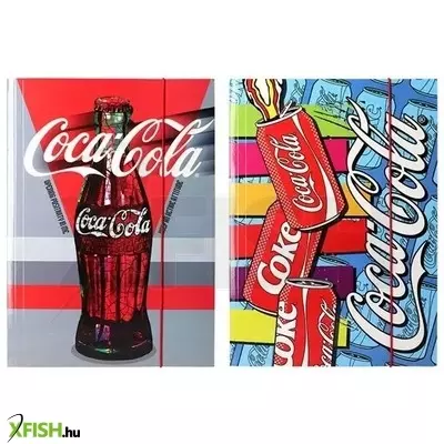 Coca-Cola: Gumis mappa - A4-es, többféle