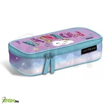 Stay Cute: Szivárvány mintás bedobós komfort tolltartó