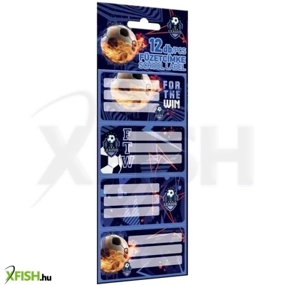 Top League: Füzetcímke - 12 db-os