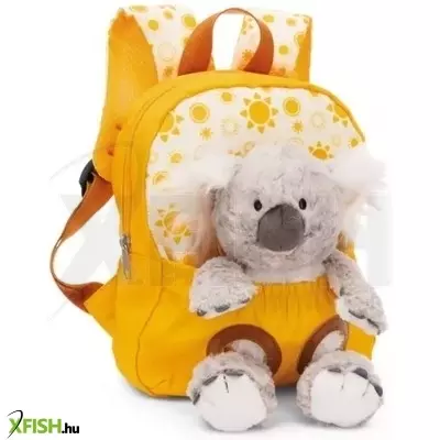 NICI: Hátizsák plüss koalával - sárga, 25 cm