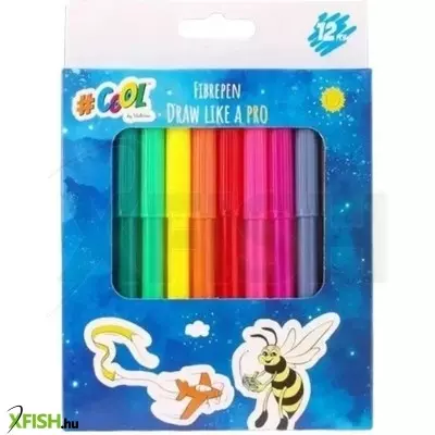 Cool by Victoria: Filctoll készlet - 12 színű