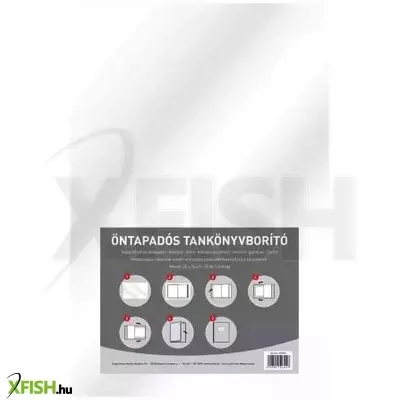 Öntapadós tankönyvborító, 10 db-os, A5