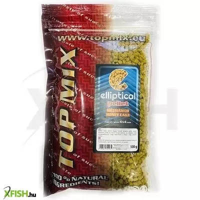 Top mix Elliptical Pellet Mézmámor 6x4 mm 500g