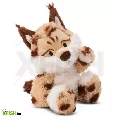 nici green: lyka, a hiúz plüssfigura - 25 cm