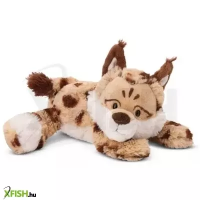 Nici Green: Lyka, a hiúz plüssfigura - fekvő, 20 cm