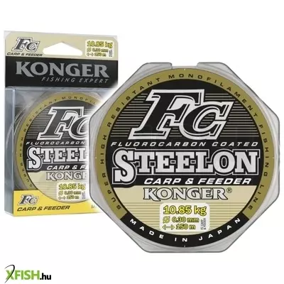 Konger Steelon Fc Carp Monofil Feeder Zsinór 150m 0,30mm 10,85Kg