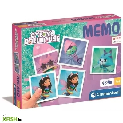 clementoni: gabi babaháza memóriajáték